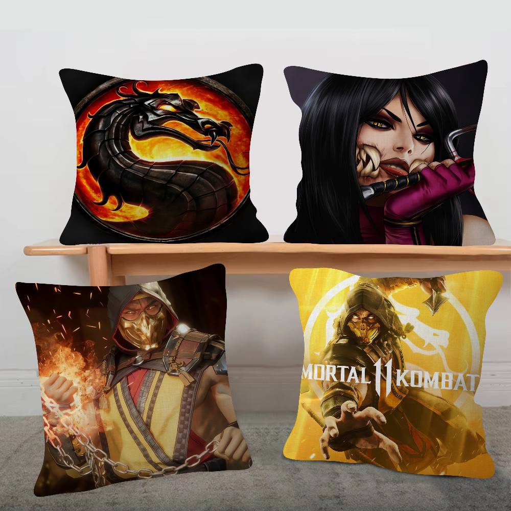 Home Textiles Throw - Game Mortal Kombat Kissenbezug, weicher, doppelseitig