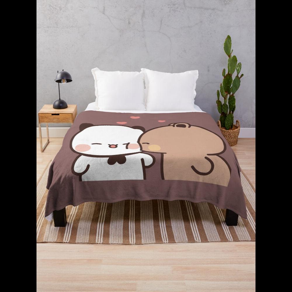 Home Textiles Throw - Love Kiss von DuDu Bear to