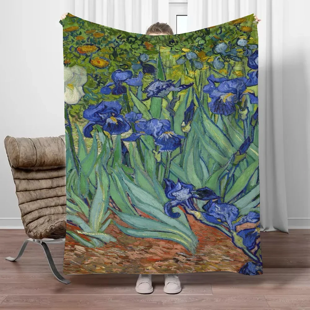 Home Textiles Throw - Van Gogh Boho Überwurfdecke für Sofa,
