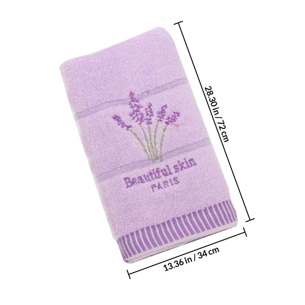 Lavendelfarbene Baumwollhandtü – Home Textiles Pakistan Bewertung und Preis
