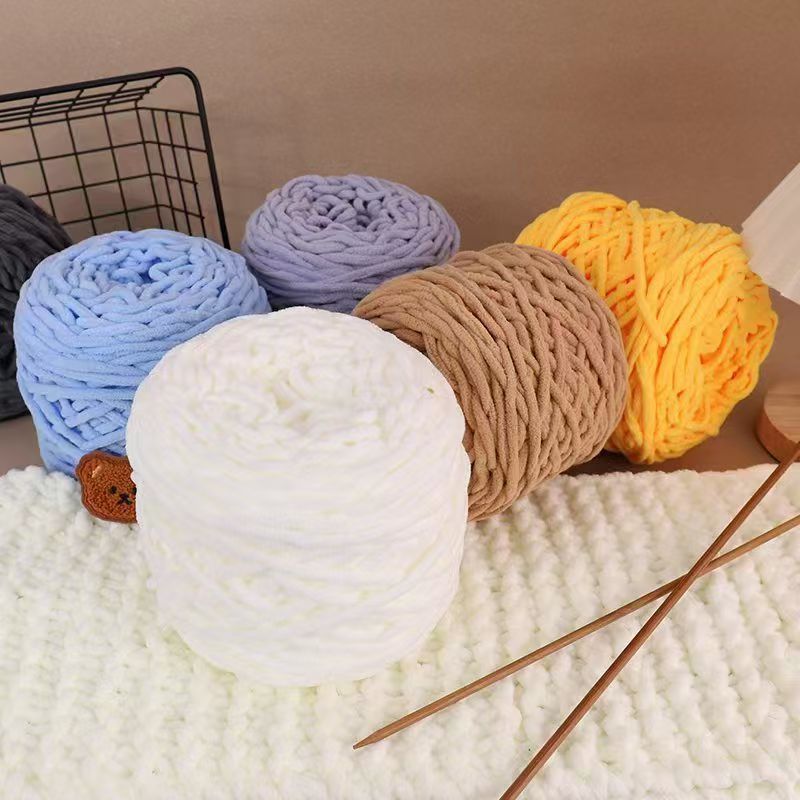 3 Stück 300g Chenille Strick g – Wool Blanket Herringbone Bewertung und Preis