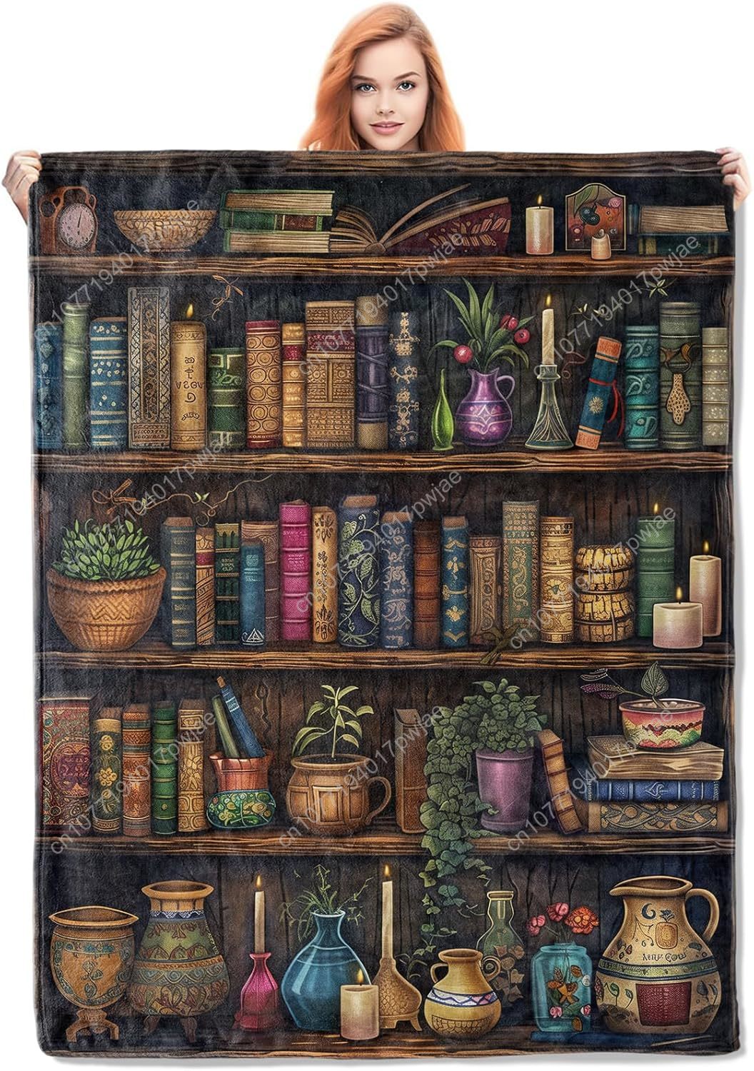 Vintage-Bücherregaldecke, Lese – Quality Home Textiles Bewertung und Preis