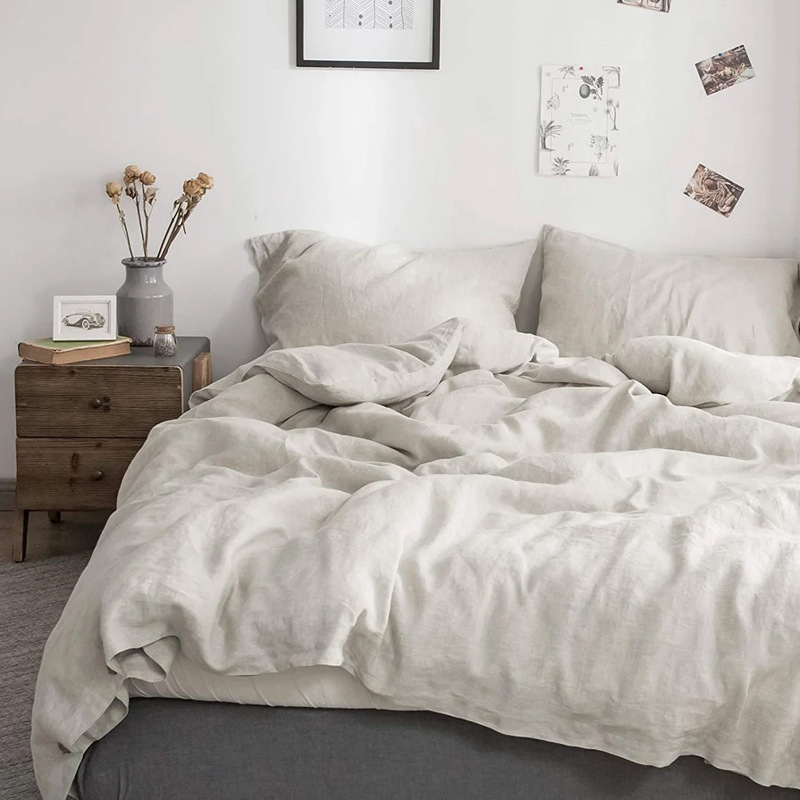 100% Leinen Bettbezug Steingew – Quality Home Textiles Bewertung und Preis