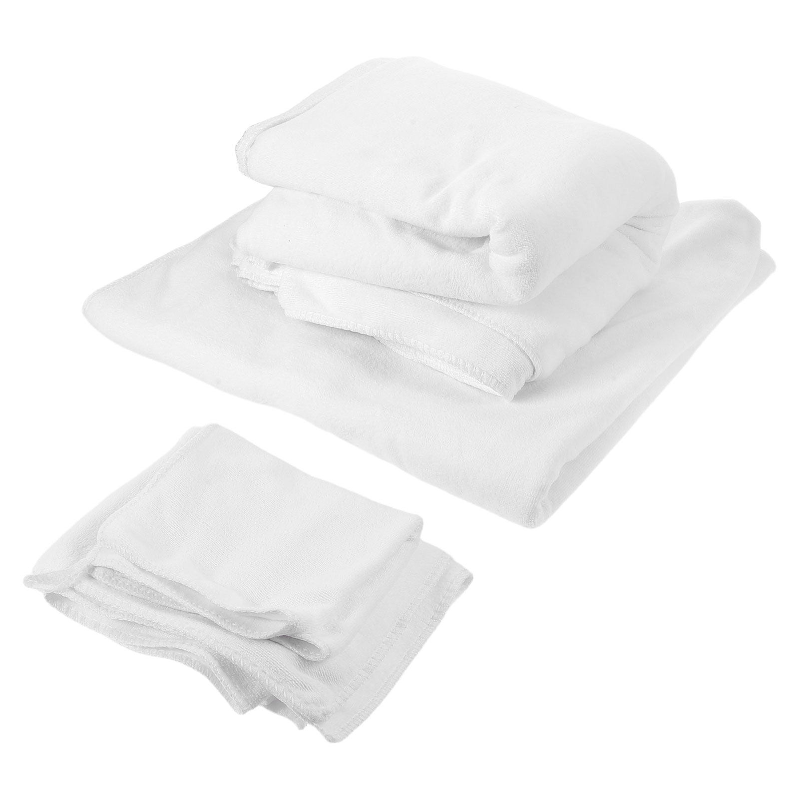 4-teiliges weißes Baumwoll-Han – Home Textiles Pakistan Bewertung und Preis