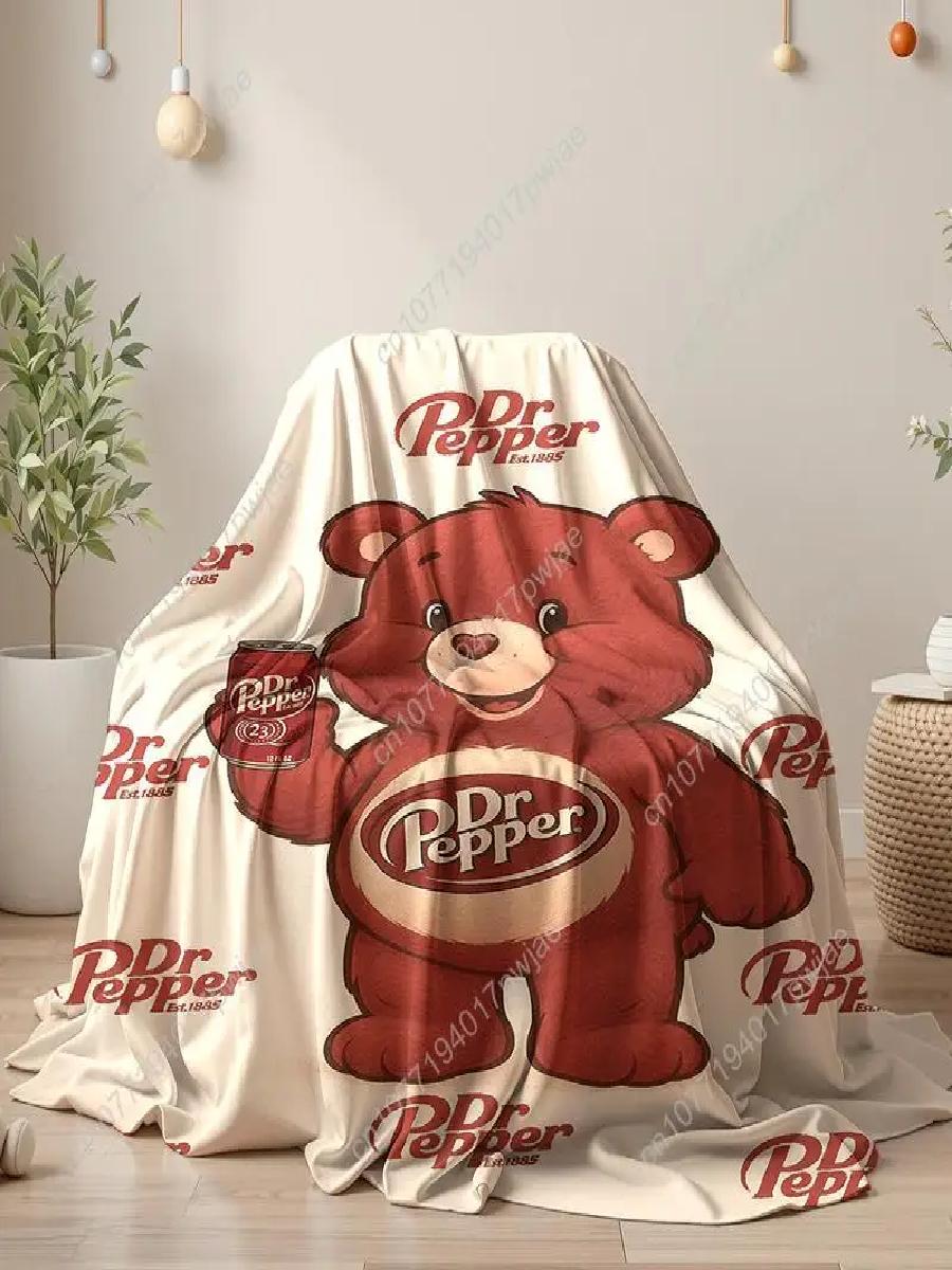 Dr. Pepper Bear Flanell-Überwu – Home Textiles Throw Bewertung und Preis
