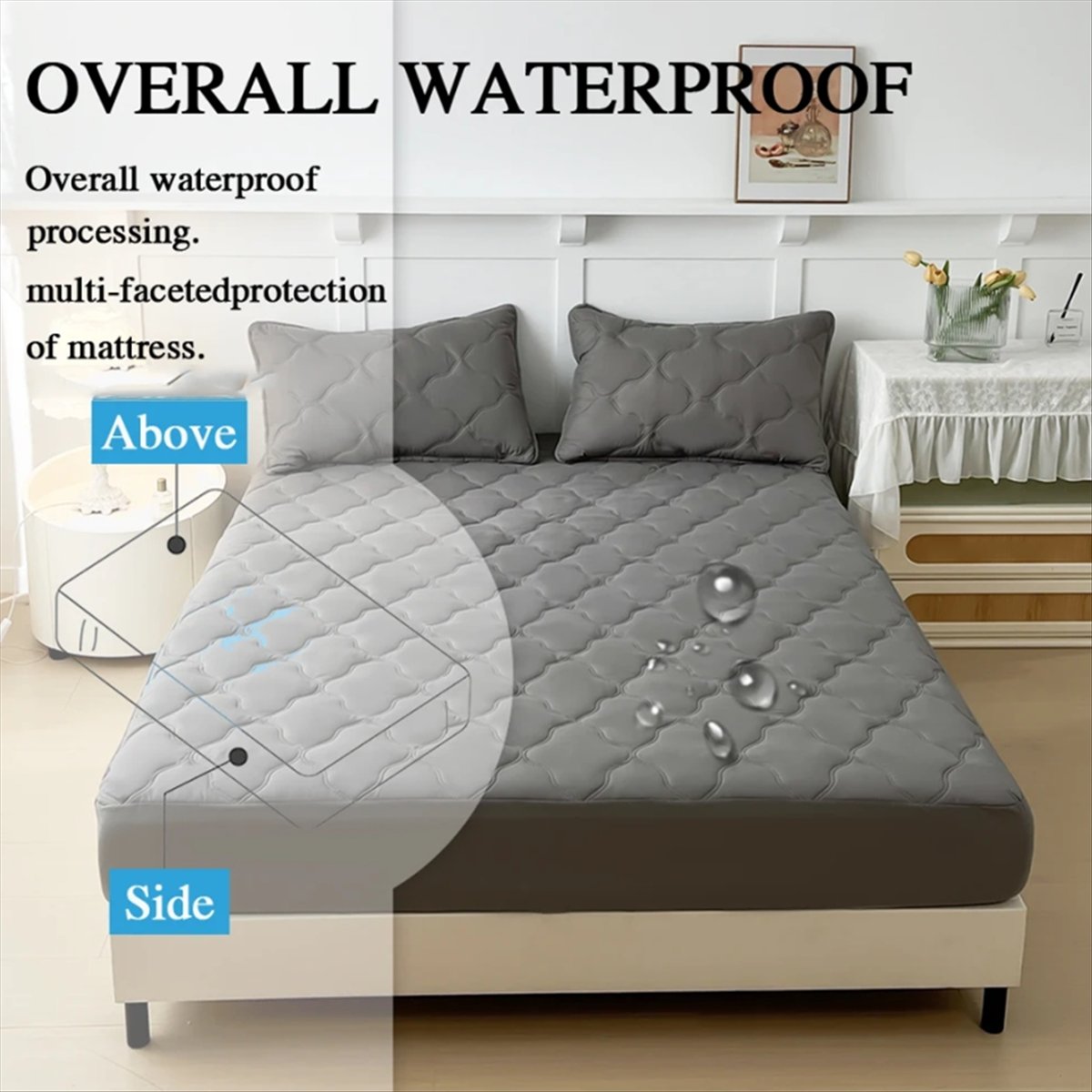 Lernt – wasserdichte Spannbett – Bed Sheet Microfiber Bewertung und Preis