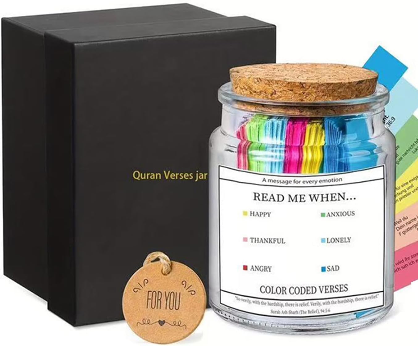 Koranverse im Glas 'Lesen Sie  – Home Quran Bewertung und Preis