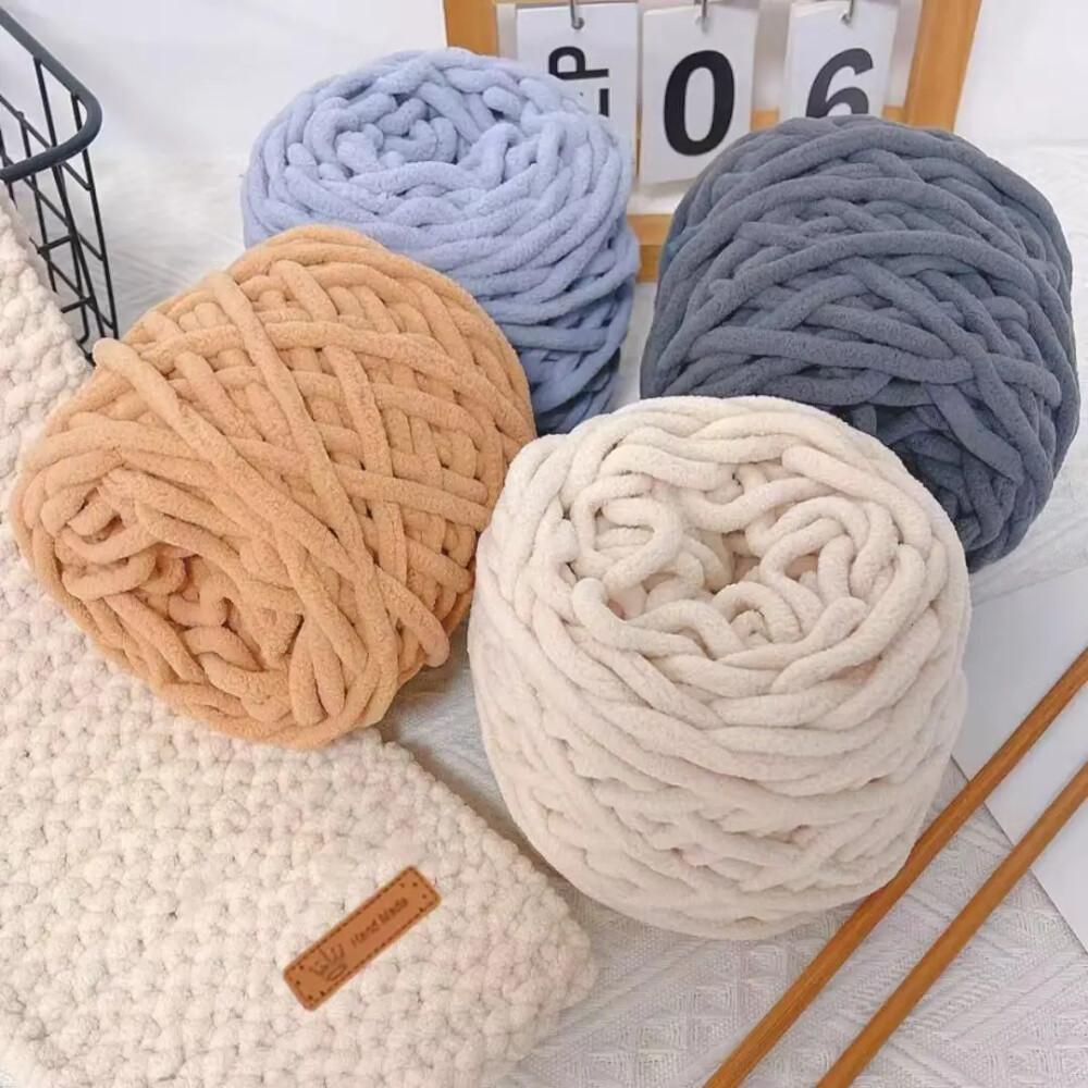 1PCS 100g Chenille Strickgarn  – Wool Blanket Herringbone Bewertung und Preis