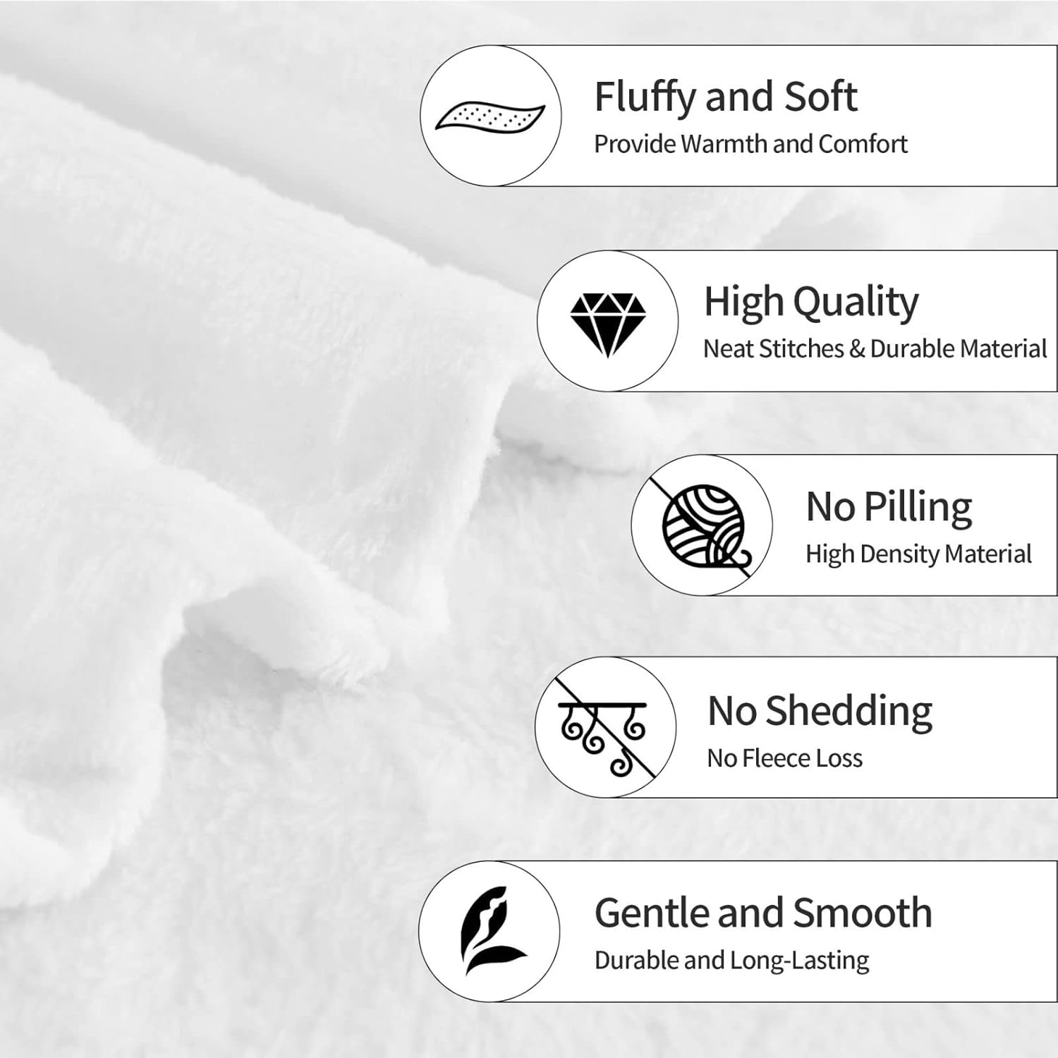 Moderne blau-weiße Fischgräten – Wool Blanket Herringbone Bewertung und Preis