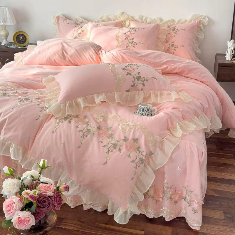 Princess Ruffle 3-teiliges Bet – Bed Sheet Microfiber Bewertung und Preis