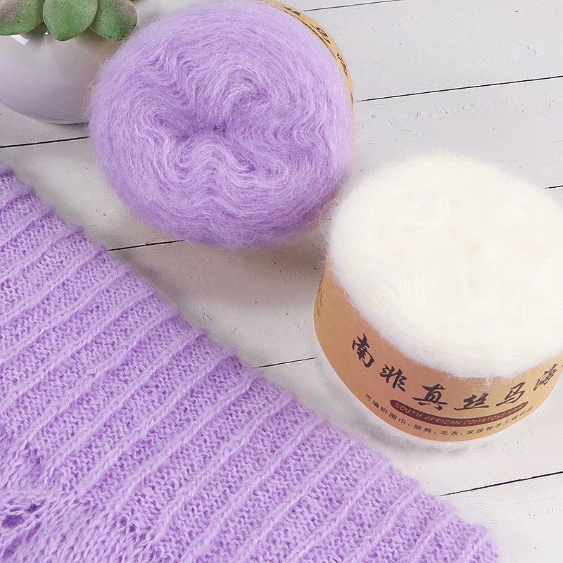 1 Stück 50 g Mohair-Garn zum S – Wool Blanket Herringbone Bewertung und Preis