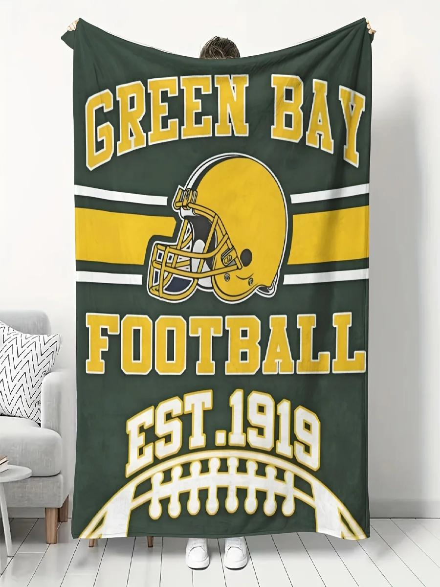 Weiche Fußballmannschaftsdecke – Home Textiles Throw Bewertung und Preis