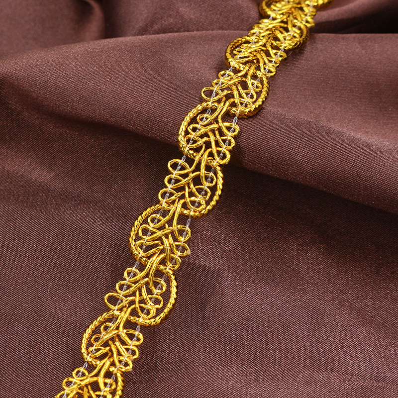25/50 Meter Gold/Silber Gefloc – Home Lines Textiles Bewertung und Preis
