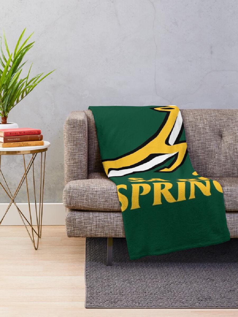 Springbok Rugby-Überwurfdecke, – Home Textiles Throw Bewertung und Preis