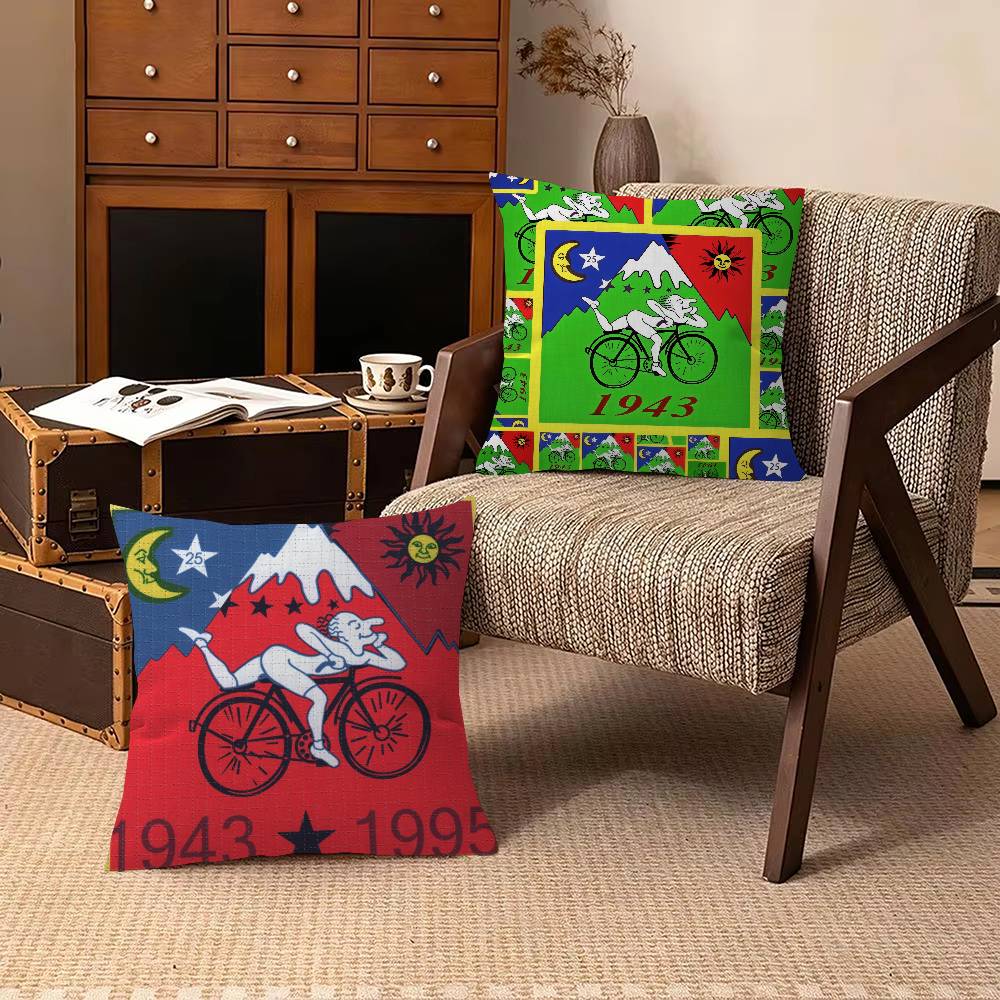 Albert Hoffman 1943 Blotter Ki – Home Textiles Throw Bewertung und Preis